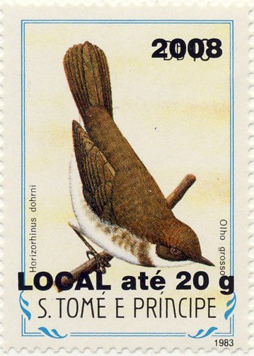 Horizorhinus dohrini - Issue of Sao Tome and Principe postage stamps