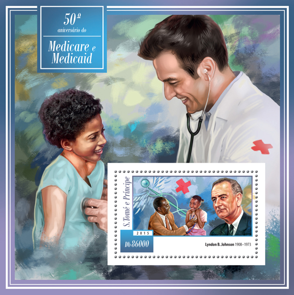 Medicaid - Issue of Sao Tome and Principe postage stamps