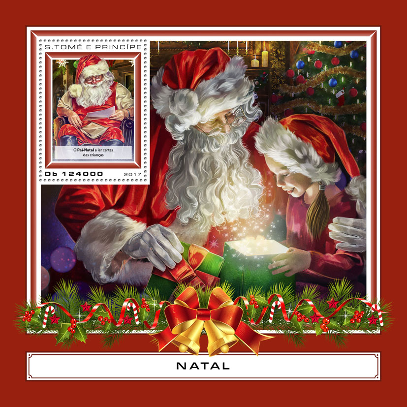 Christmas - Issue of Sao Tome and Principe postage stamps