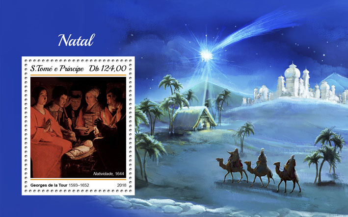 Christmas - Issue of Sao Tome and Principe postage stamps